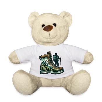 Hiking boots Mountain Trekkeur Randonneur - Teddy Bear - white - Front