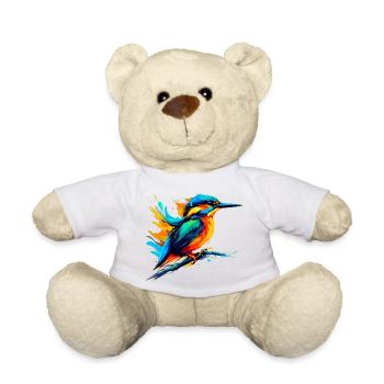 Kingfisher - Teddy Bear - white - Front