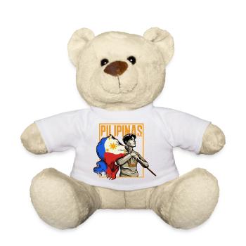 Philippines Filipino Flag Pride I Gift - Teddy Bear - white - Front