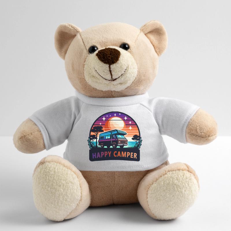 Sunset  Happy Camper Van Teddy Bear
