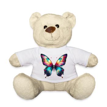 Schmetterling - Teddy - Weiß - Vorne
