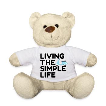 Living the simple life - Teddy - Weiß - Vorne