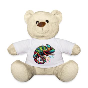 Chamäleon - Teddy - Weiß - Vorne
