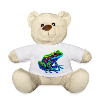 Frog - Teddy Bear - white - Front