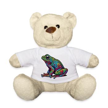 Frosch - Teddy - Weiß - Vorne