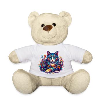 Chat - Nounours - blanc - Devant