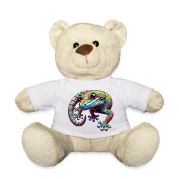 Gecko - Teddy Bear - white - Front