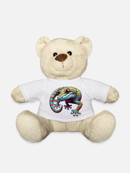 Gecko - Teddy - Weiß