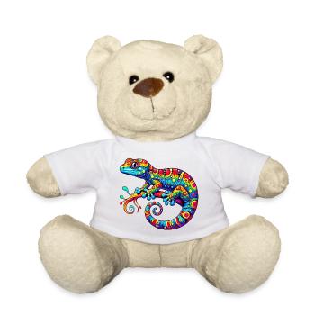 Gecko - Teddy Bear - white - Front