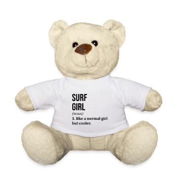 Surf Surf Surf - Teddy Bear - white - Front