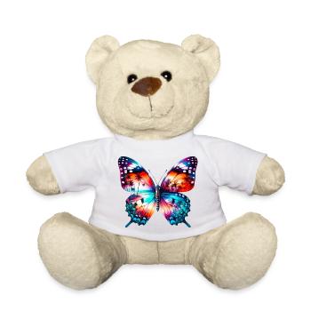 Schmetterling - Teddy - Weiß - Vorne