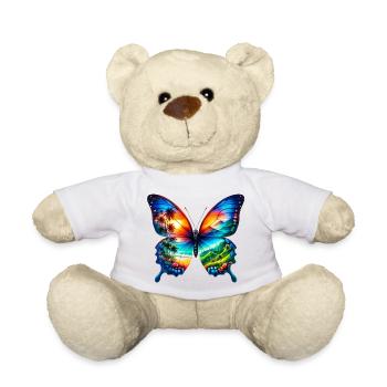 Schmetterling - Teddy - Weiß - Vorne
