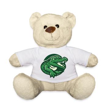 Hans das Krokodil - Teddy - Weiß - Vorne