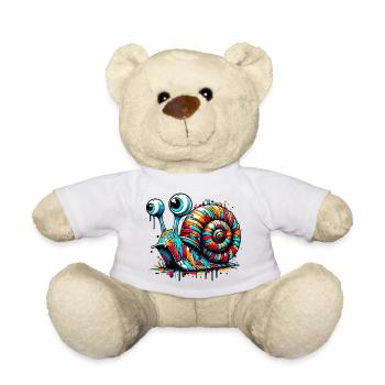 Escargot - Nounours - blanc - Devant