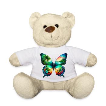 Schmetterling - Teddy - Weiß - Vorne