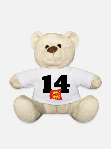 Normandie - Calvados - France - Nounours - blanc