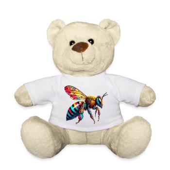 Abeille - Nounours - blanc - Devant