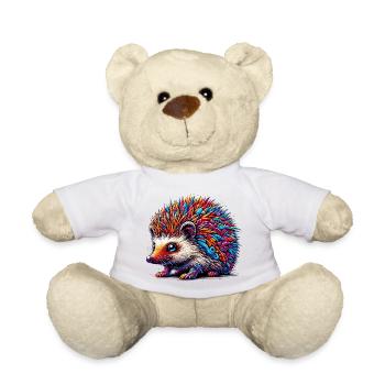 Hérisson - Nounours - blanc - Devant