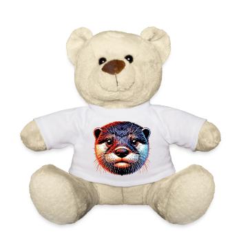Otter - Teddy Bear - white - Front