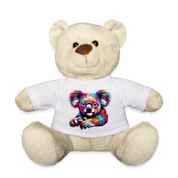 Koala - Teddy Bear - white - Front