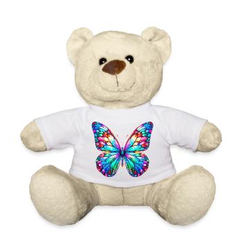 Schmetterling - Teddy - Weiß - Vorne