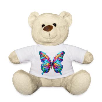 Schmetterling - Teddy - Weiß - Vorne
