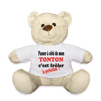 My UNCLE is perfection!! - Teddy Bear - white - Front