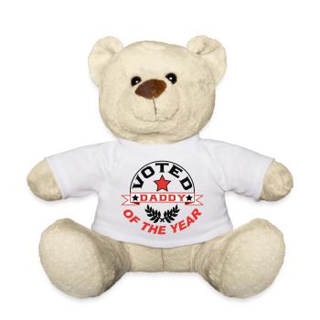 Voted DADDY of the year - Nounours - blanc - Devant