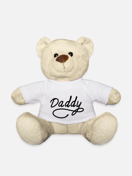 Daddy Father’s Day - Teddy Bear - white