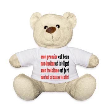 Das Beste - Teddy - Weiß - Vorne