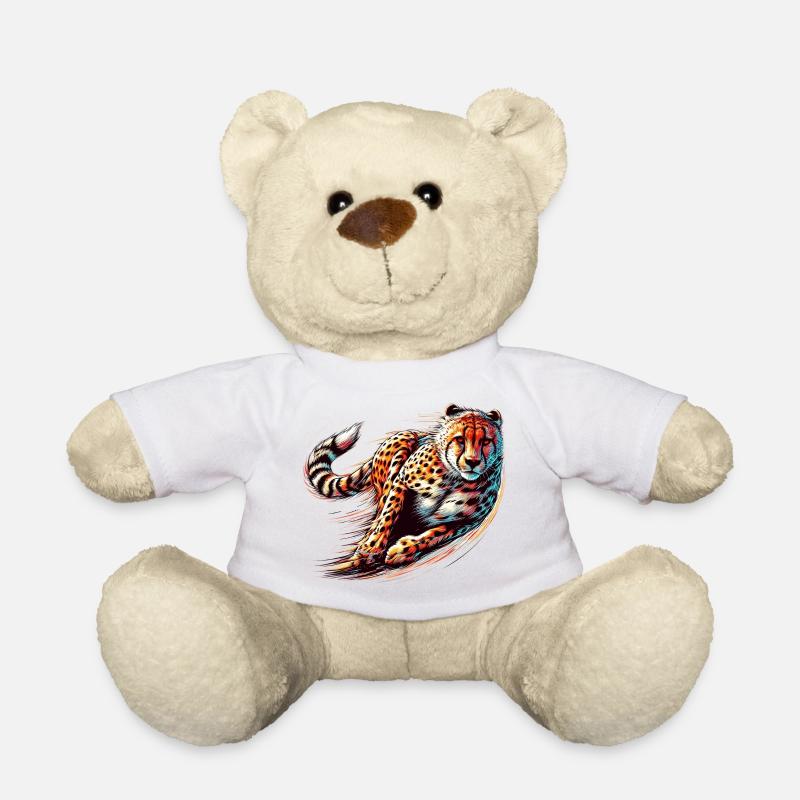 Guépard - Nounours - blanc