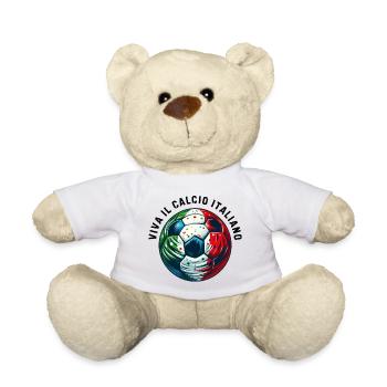 Italienischer Fußball - Teddy - Weiß - Vorne