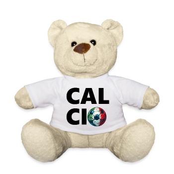 Italienischer Fußball - Teddy - Weiß - Vorne