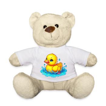 Duckling Duck Duck - Teddy Bear - white - Front