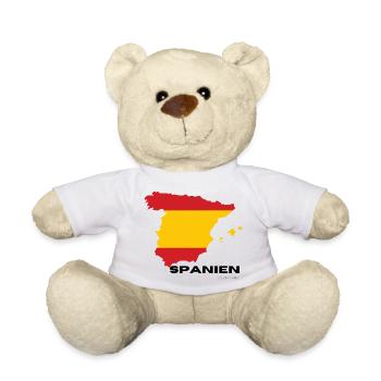 Spain - Teddy Bear - white - Front