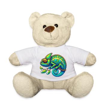 Chameleon - Teddy Bear - white - Front