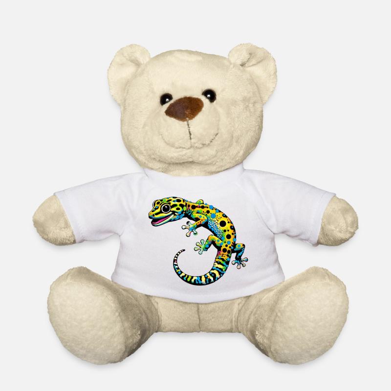 Gecko - Teddy - Weiß