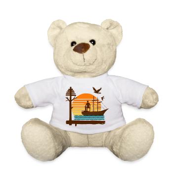 Sailboat Tours - Teddy Bear - white - Front