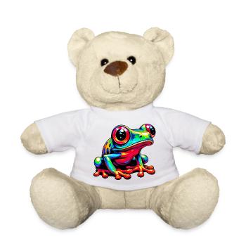 Grenouille - Nounours - blanc - Devant
