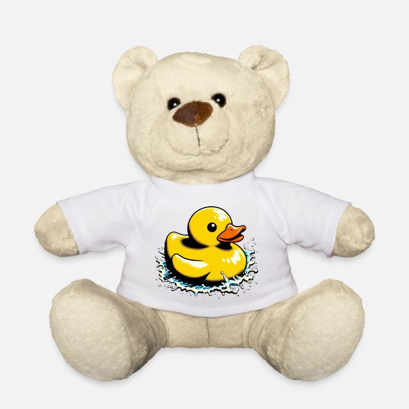 Caneton Canard Canard Canard - Nounours - blanc