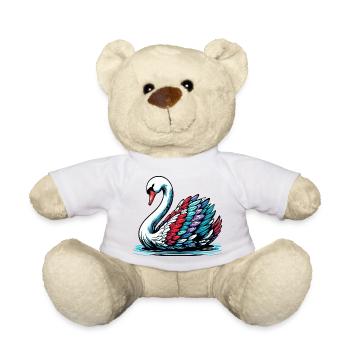Schwan - Teddy - Weiß - Vorne
