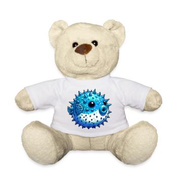Kugelfisch - Teddy - Weiß - Vorne