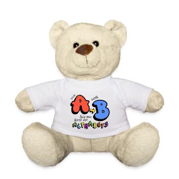 From A to B - Teddy Bear - white - Front