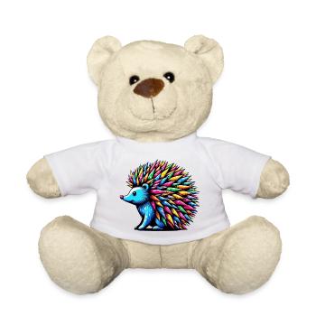 Hérisson - Nounours - blanc - Devant