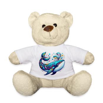 Wal - Teddy - Weiß - Vorne