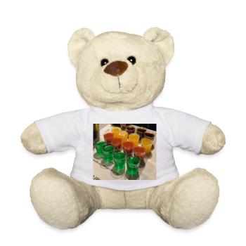 Alkohol Schnaps - Teddy - Weiß - Vorne