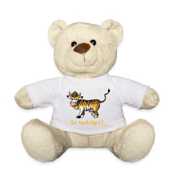 mutig - Teddy - Weiß - Vorne