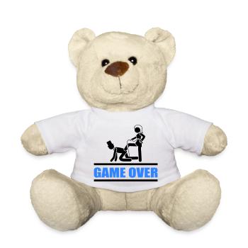 brautpaar game over - Teddy - Weiß - Vorne