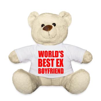world's best ex boyfriend - Teddy - Weiß - Vorne