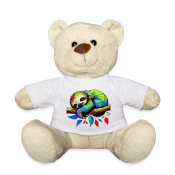 Faultier - Teddy - Weiß - Vorne